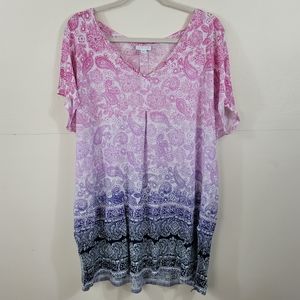 J Jill Love Linen Top Sz XL